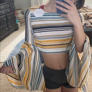 Reve Crop Top Blouse